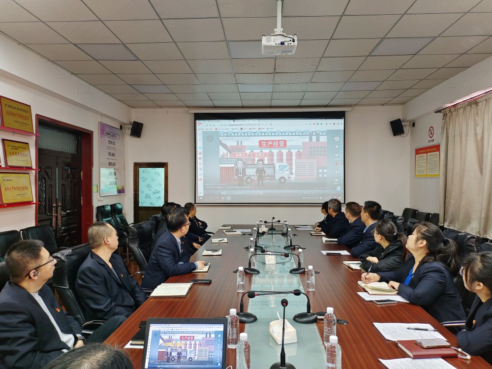 陕煤建设澄合分公司机关党支部扎实开展“学安全生产法，筑党员责任堤”主题党日活动