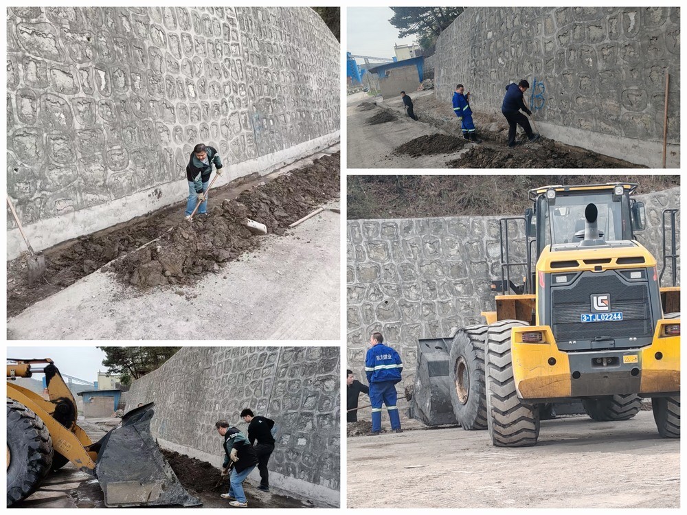 陕煤建设天工公司机电安装项目党支部:党建引领聚合力,义务劳动展风采