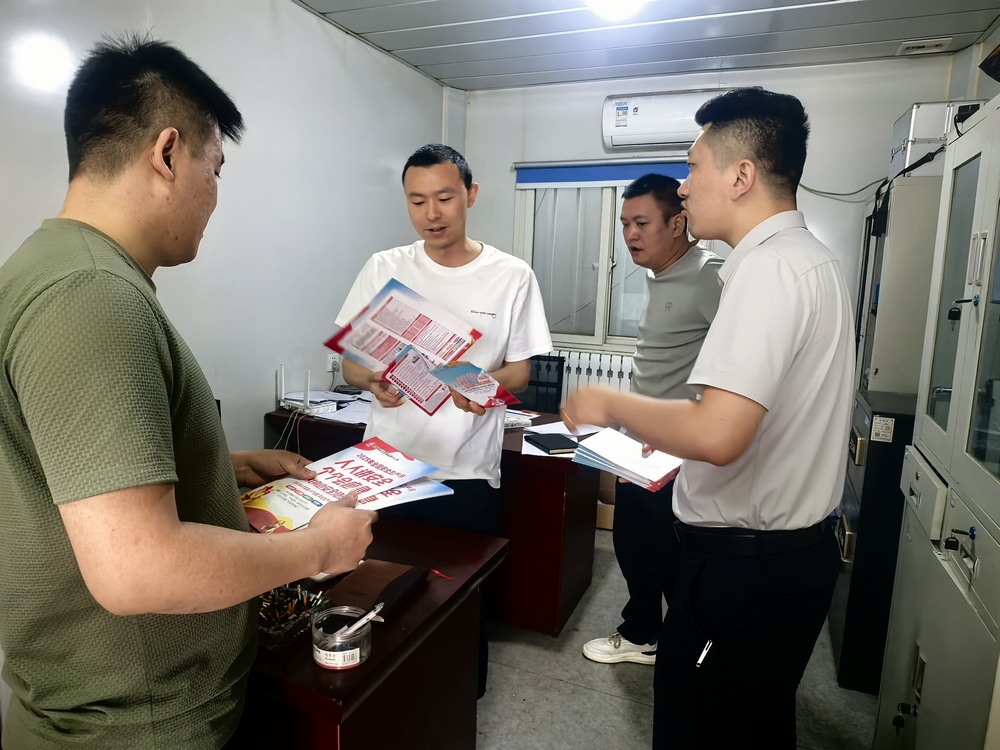 陕煤建设洗选煤运营公司第二项目部:“三措”联动 浇筑“零风险”底色