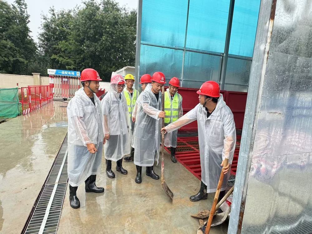 陕煤建设天工公司土建第二十七项目部:“汛”速行动,严守雨季安全线