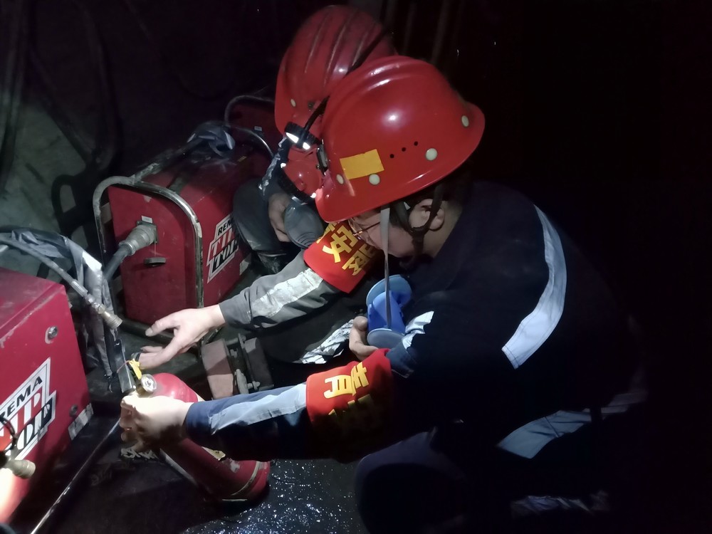 陕煤建设韩城分公司张家峁项目部:“青”力量为安全生产月注入新动能