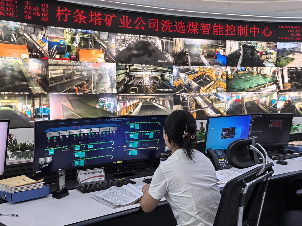 陕煤建设洗选煤运营公司柠条塔运营项目部：高温不停工，坚守显担当