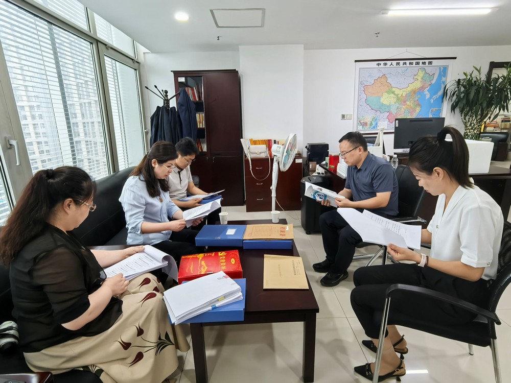 vsport体育企业管理部党支部赴陕煤物资集团第一党支部开展对标交流学习