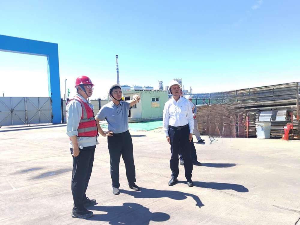 bcw8白菜网论坛副总经理宋召军深入天工公司基层项目检查指导