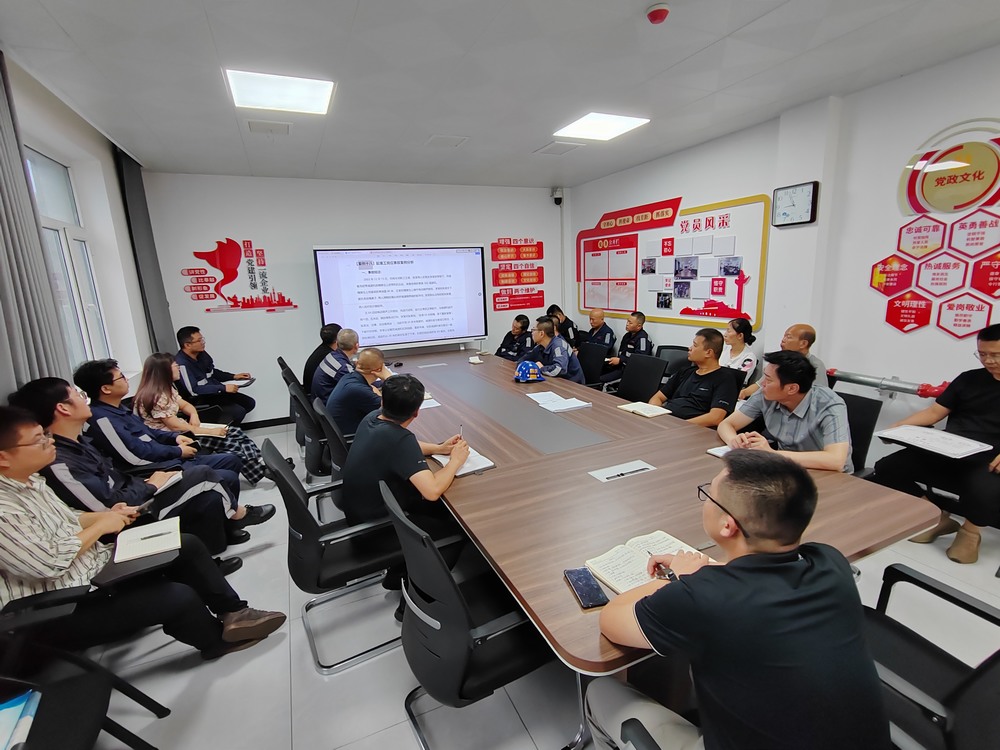 陕煤建设洗选煤运营公司红柳林洗煤厂项目部:高温淬炼初心 坚守筑牢防线