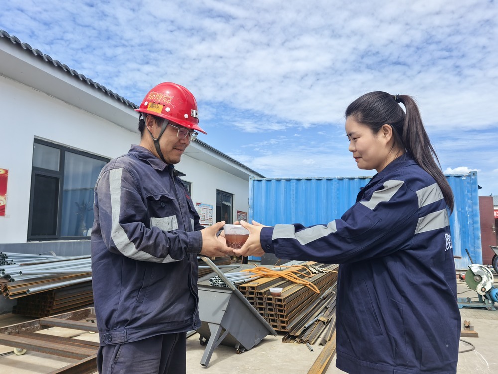 陕煤建设洗选煤运营公司第五项目部:斗雨季 保安全 生产攻坚势如虹