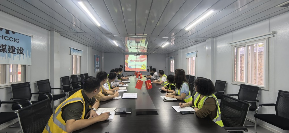 陕煤建设铜煤公司基层党支部：主题党日为项目建设“保驾护航”