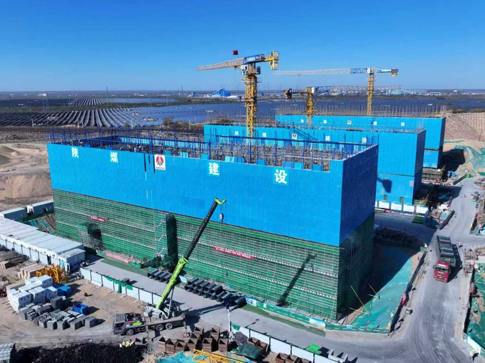 陕煤建设天工公司：榆林化学二期倒班宿舍楼“五层攻坚”告捷 交出进度质安双优答卷