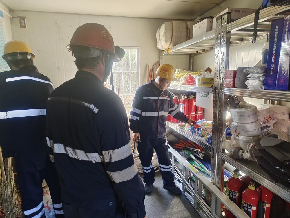 陕煤建设洗选煤运营公司澄合山阳运营项目部：严抓冬季“三防”  筑牢安全暖防线