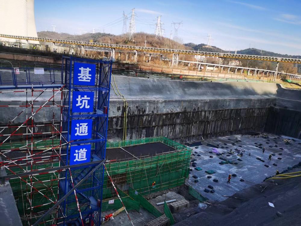 陕煤建设直属第二项目部店头电厂二期项目全力冲刺冬季施工任务