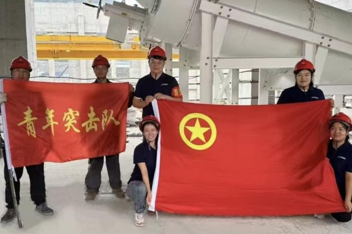 陕煤建设韩城分公司：青春冲锋！青年突击队挺膺担当展作为